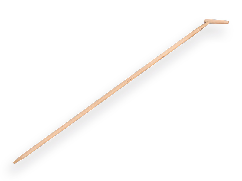 Schoffelsteel TAUARI 170 x 2,8 cm, met conische punt en flesmodel hilt