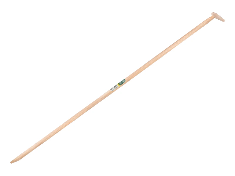 [547804] Hoe Handle ATLAS 170 x 3 cm, with eccentric tip and teardrop grip