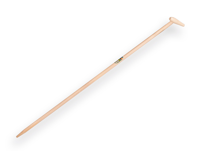 [547815] Hoe handle ATLAS 170 x 3 cm, with conical tip and teardrop grip