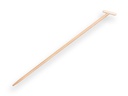 Hoe Handle ATLAS 160 x 3.2 cm, with conical point 60 x 20 mm and through-mount T-grip
