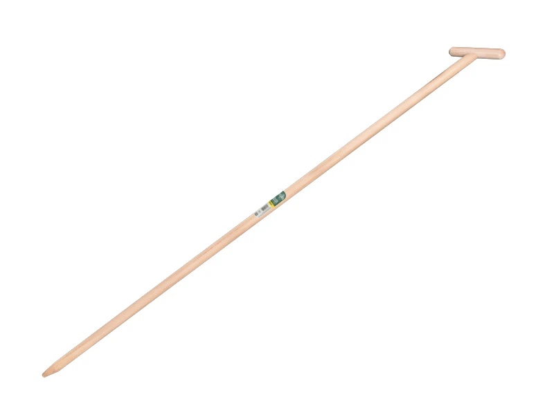 [547955] Manche de ratissoire ATLAS 180 x 3,2 cm, avec pointe excentrée et poignée en T percée