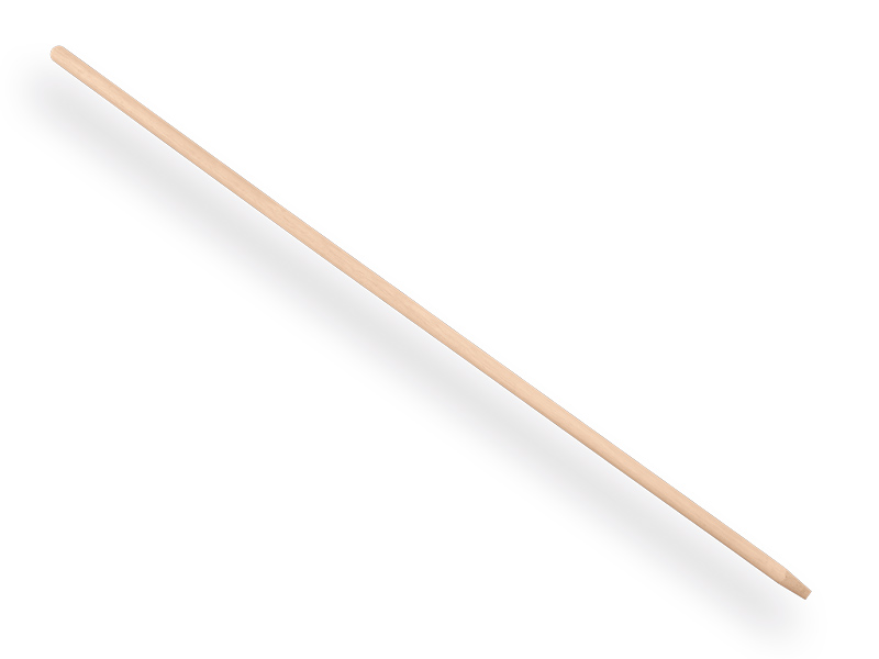 Leaf rake handle IKAPE 160 x 2.8 cm, with point 140/20 mm for FISKARS leaf rake. FSC 100%