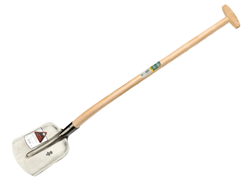 [700230] Steekbats RUHR BRILLANT 1/4 000 gepolijst, met ATLAS schopsteel 110 cm gebogen, FSC 100%