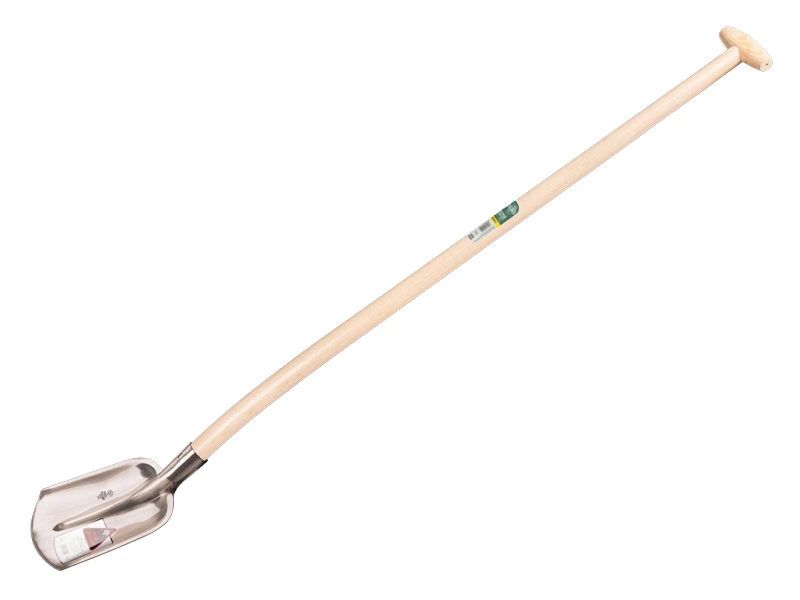 [700235] Pelle RUHR BRILLANT 1/4 000, extra trempé et poli, avec manche de pelle ATLAS 130 cm courbé, FSC 100%