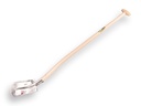 Steekbats RURH BRILLANT 1/4 000, met OPSTAP en ATLAS Blijhamsteel 110 cm extra dubbel gebogen