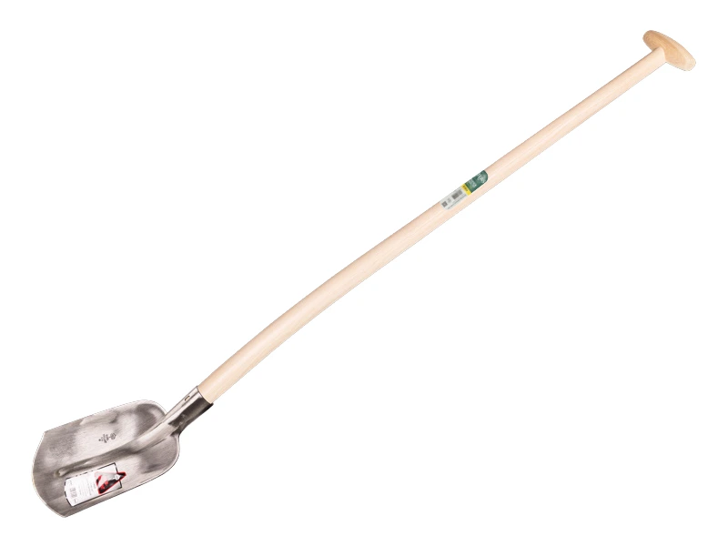 [700270] Steekbats RUHR BRILLANT 1/4 00, extra gehard en gepolijst, met ATLAS schopsteel 110 cm gebogen, FSC 100%