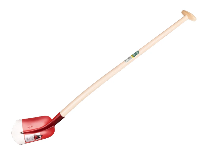 [700608] Pelle à sable RUHR BRILLANT 3/4 00 rouge, extra trempé, avec manche de pelle ATLAS 110 cm courbé, FSC 100%