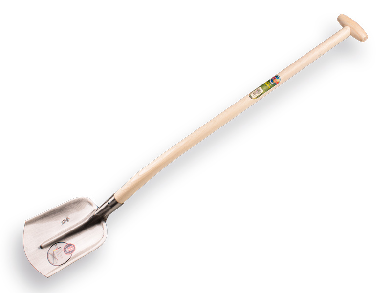 Steekbats ABC 1/4 000, gehard en gepolijst, met ATLAS Blijhamsteel 100 cm sterk gebogen