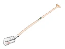 Steekbats ABC 1/4 000, gehard en gepolijst, met ATLAS schopsteel 110 cm gebogen, FSC 100%