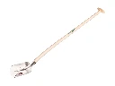 Pelle à sable ABC 1/2 0, trempé et poli, avec manche de pelle ATLAS 110 cm courbé, FSC 100%