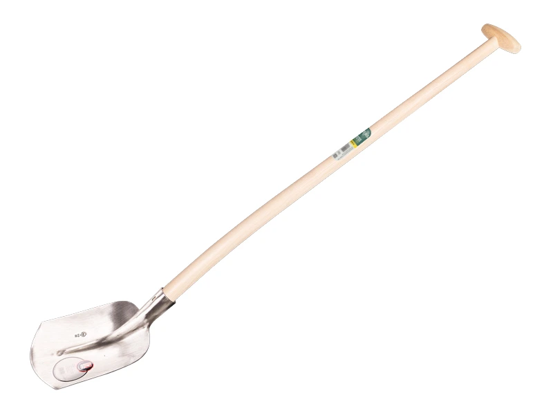 [705248] Pelle à sable ABC 1/2 00, trempé et poli, avec manche de pelle ATLAS 110 cm courbé, FSC 100%