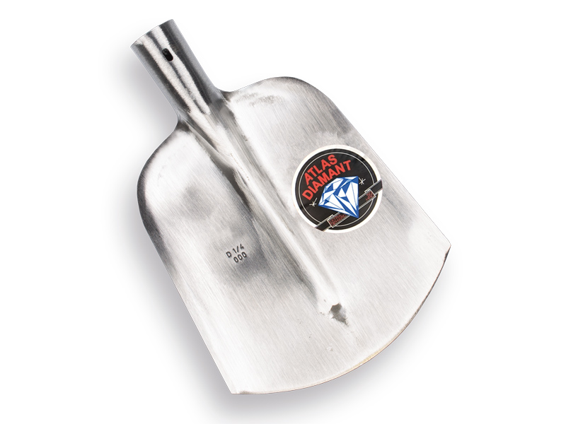 Digging shovel ATLAS DIAMANT 1/4 000 hardened, bright polished, without handle