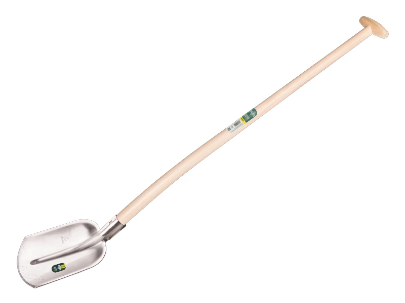 Steekbats ATLAS DIAMANT 1/4 000 gehard, gepolijst, met ATLAS schopsteel 110 cm gebogen, FSC 100%