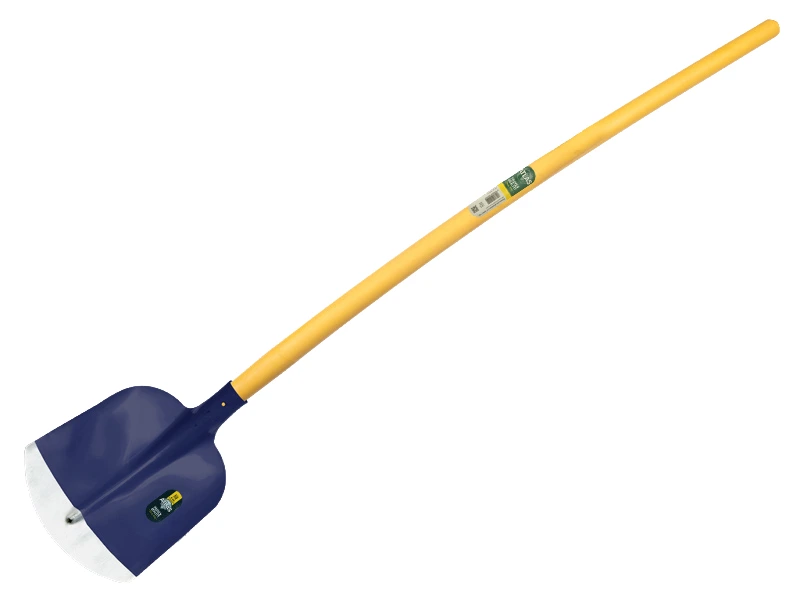 [755596] Schepbats ATLAS DIAMANT 3/4 2 blauw, gehard en gepolijst, met gebogen FIBERGLAS steel 135 cm