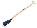 Pelle pose câble ATLAS DIAMANT 11,5 cm 3/4 bleu, bas pointu, avec manche de pelle ATLAS 110 cm, FSC 100%