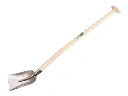 Betonschop ATLAS 1/2 0 gehard, met ATLAS schopsteel 100 cm gebogen, FSC 100%