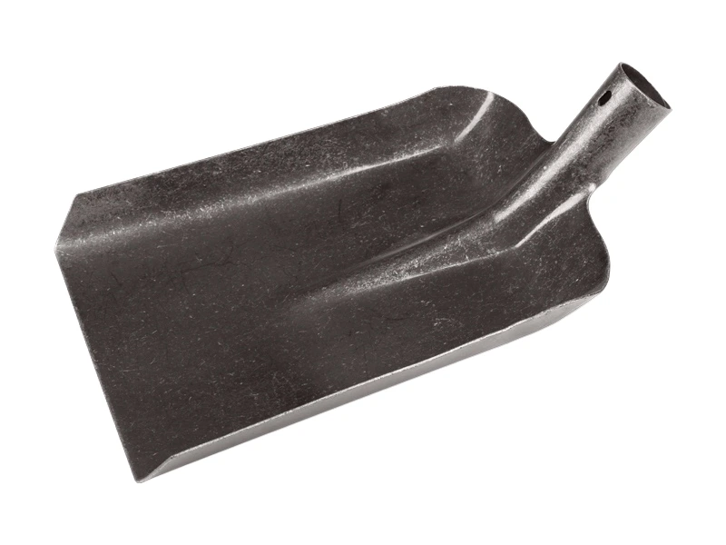 [780040] Pelle à fumier ATLAS n° 4 brute laquée, 24,5 x 33 cm, sans manche