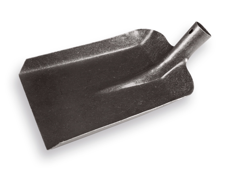 Stable shovel ATLAS no. 5 blank lacquered, 26 x 34 cm, without handle