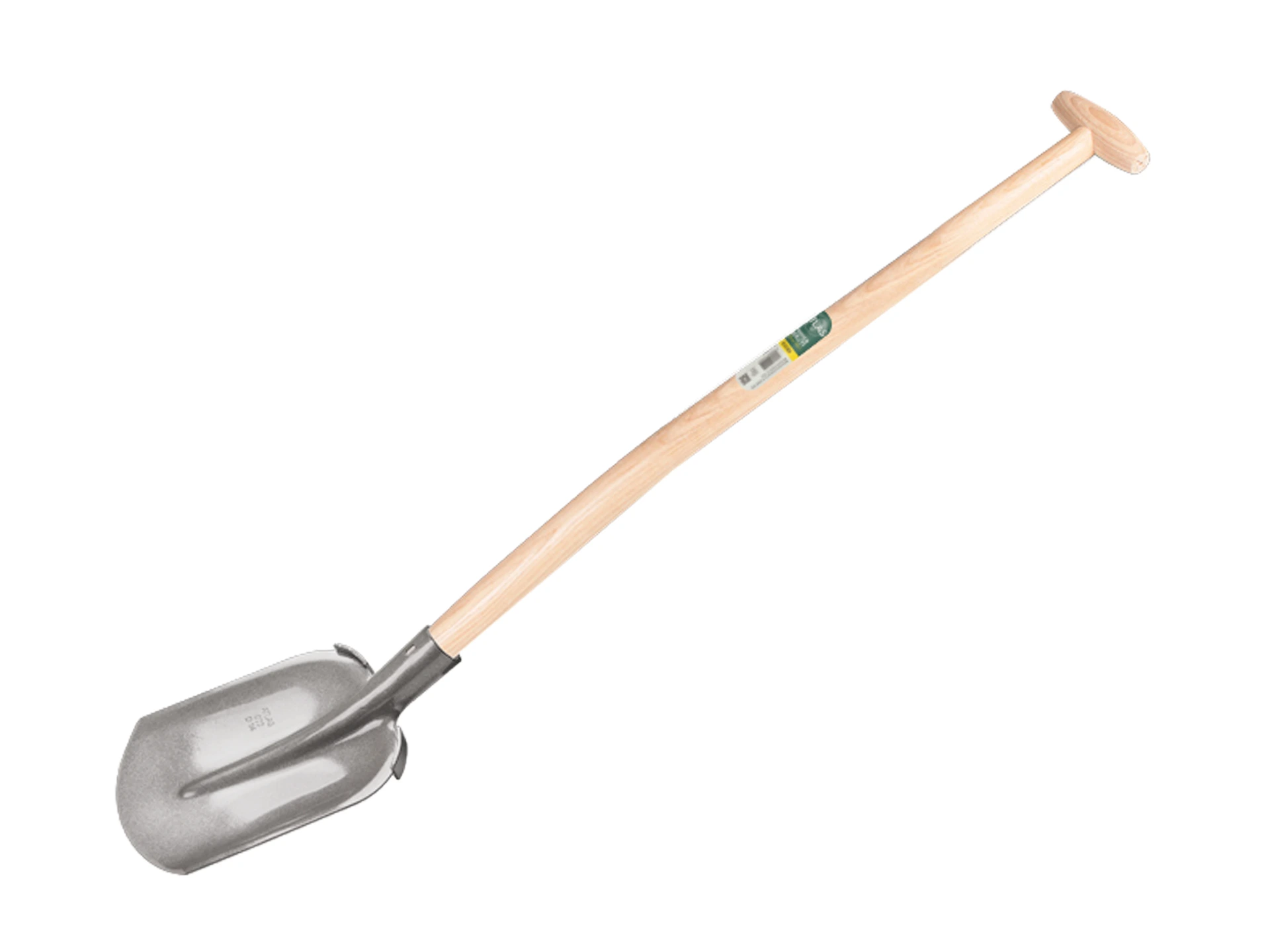 [780520] Digging shovel ATLAS 1/4 000 hardened, FLAT STEP, with ATLAS shovel handle 100 cm bent, FSC 100%