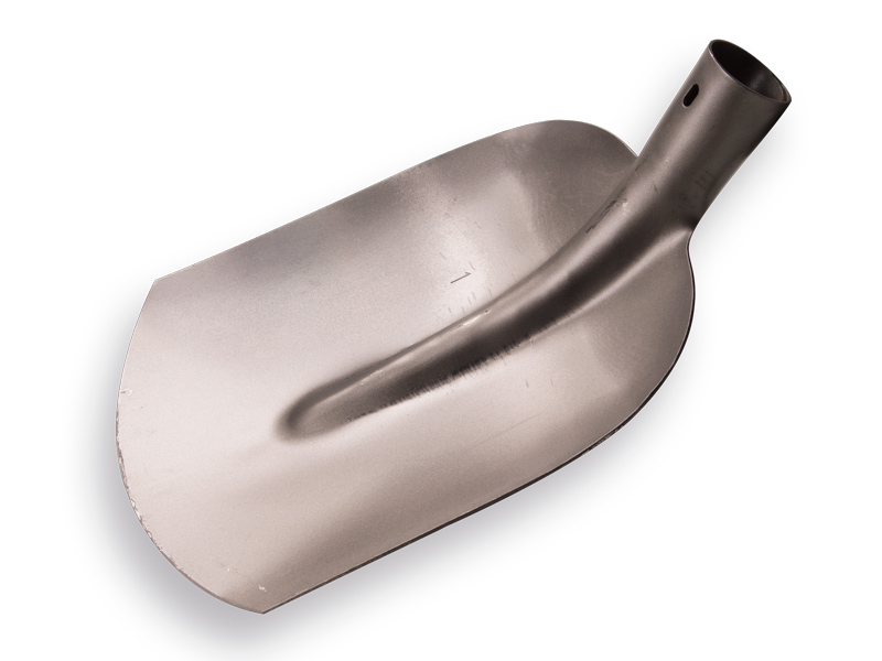 Scoop shovel ATLAS 1/2 1, unhardened and blasted, without handle