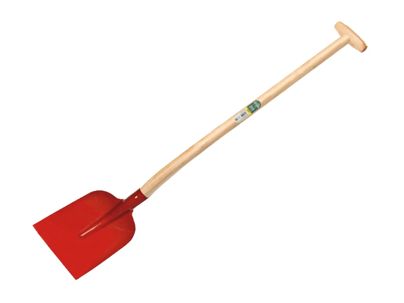 [780965] Betonschop ATLAS 1/2 0 rood, extra gehard, met ATLAS schopsteel 100 cm gebogen, FSC 100%