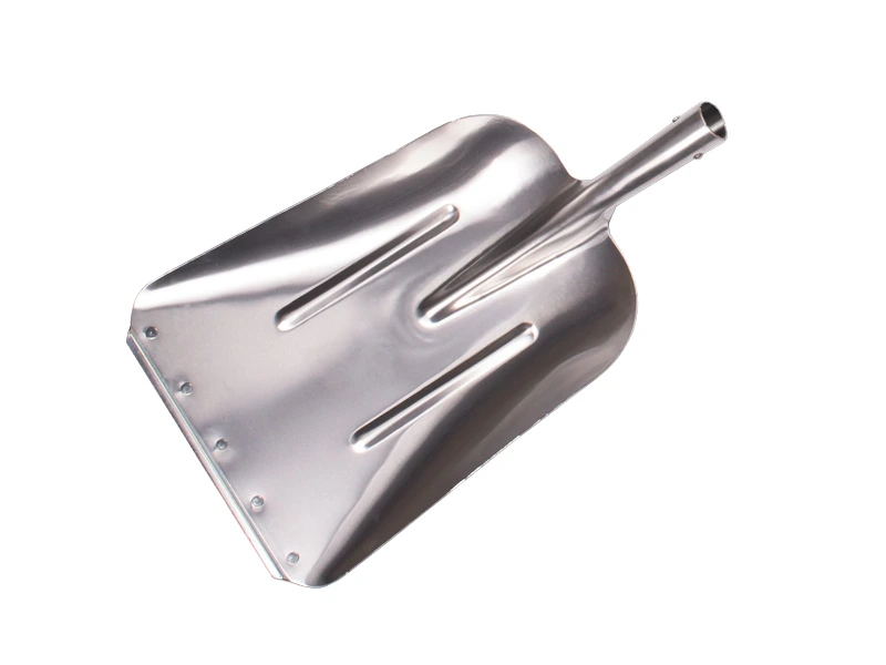 Pelle à grain ATLAS modèle suédois, aluminium avec bande d’usure, 33 x 43 cm, sans manche