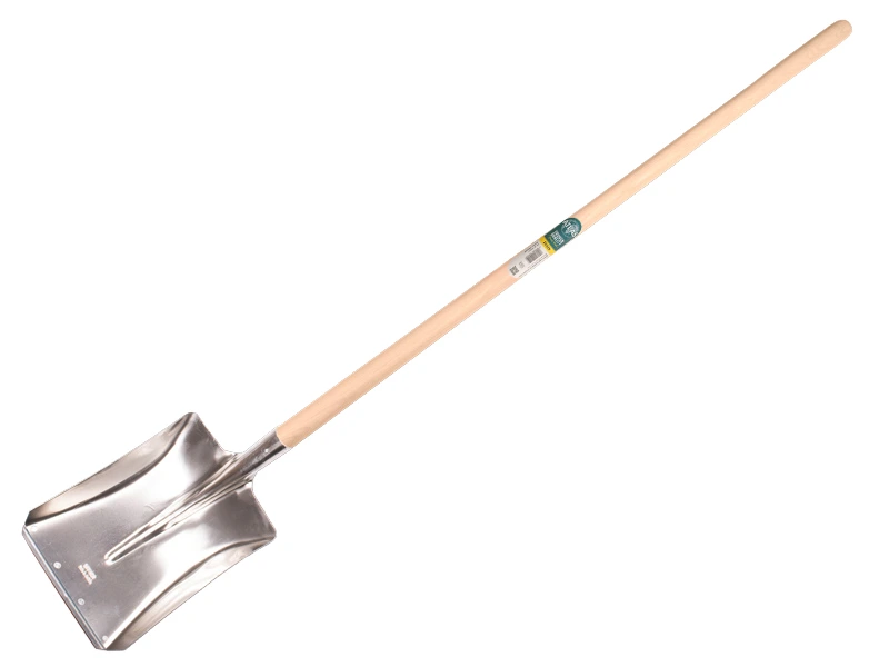 [797020] Ballast shovel OFFNER aluminium with wear strip, 27 x 35 cm, ATLAS shovel handle 130 cm