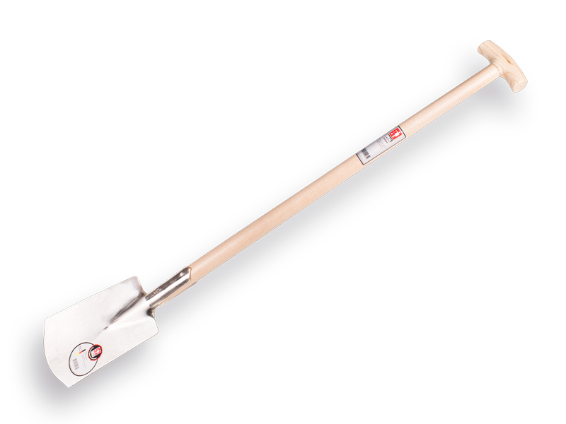 [810065] Spaten IDEAL Löwe Nr.2 poliert, mit ATLAS T-Stiele 95 cm, Blattgröße 18 x 28 cm