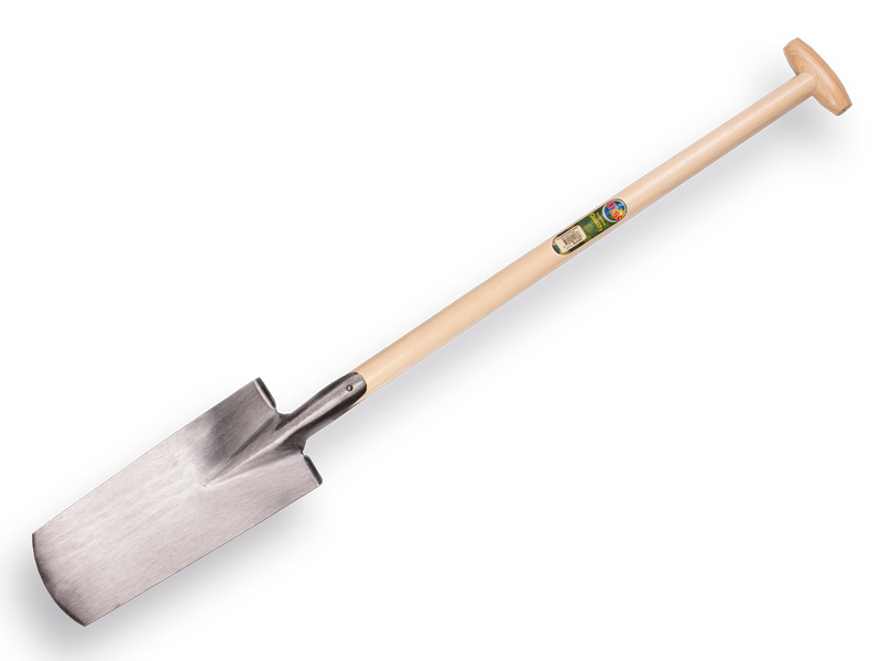 Digging spade ATLAS DIAMOND with STEP, blade 39 x 14 cm, with ATLAS shovel handle 85 cm, FSC 100%