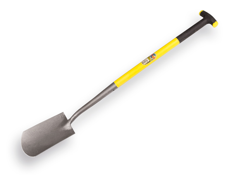 [810250] Spaten BULLDOG mit Fiberglas ATLAS Stiel Stiel 80 cm
