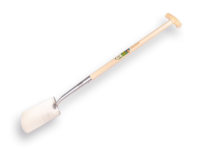 SPEAR & JACKSON-Spaten mit Schwanenhalsdülle, 1041 A, mit Eschen T-stiel 80cm mit Fiberkern. Feinpoliertes Blatt 