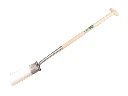 Kabelspade ATLAS DIAMANT met RONDE OPSTAP en ATLAS T-steel 80 cm, FSC 100%