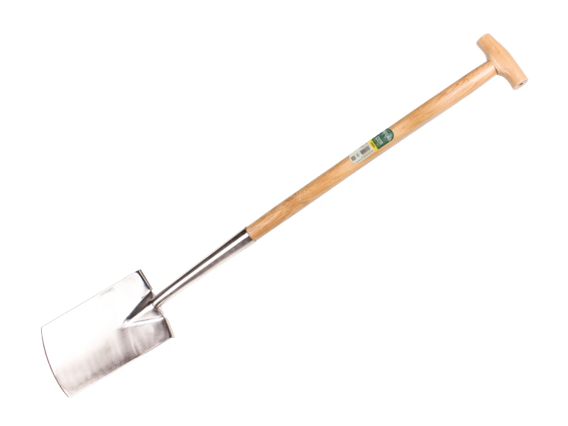 [810920] Bêche à col de cygne ATLAS DIAMANT acier inoxydable, avec manche de bêche en T ATLAS 85 cm
