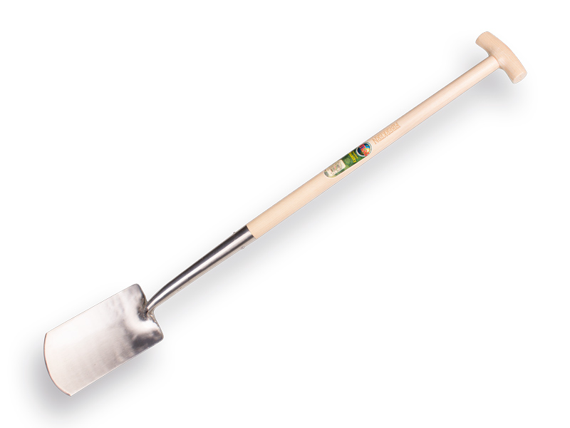 Spade ATLAS polished, with fiber core ATLAS T-handle 80 cm, FSC 100%