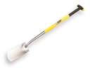 Spaten ATLAS poliert, mit ATLAS FIBERGLAS T-Stiele 78 cm, Gesamtlänge 115 cm