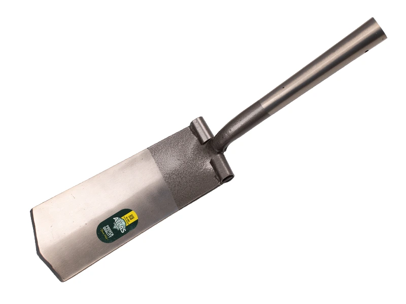 [811061] Kabelspaten ATLAS DIAMANT poliert, runder Tritt, ohne Stiel