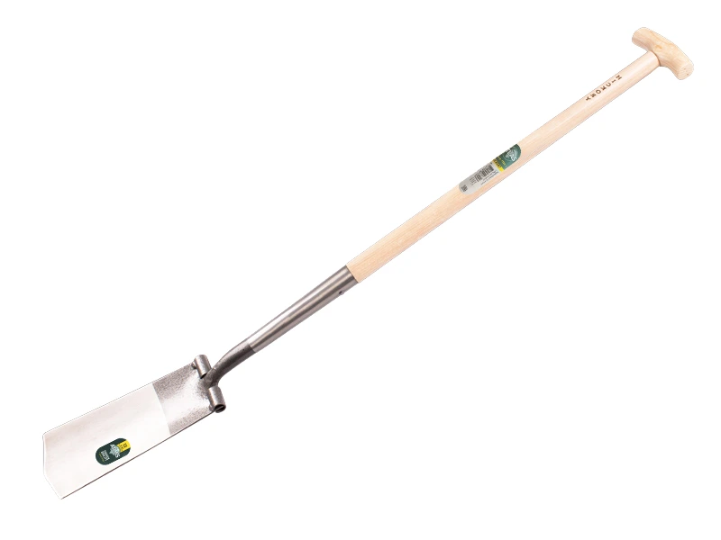 [811062] Kabelspade ATLAS DIAMANT gepolijst, RONDE OPSTAP, met Hickory T-steel 80 cm