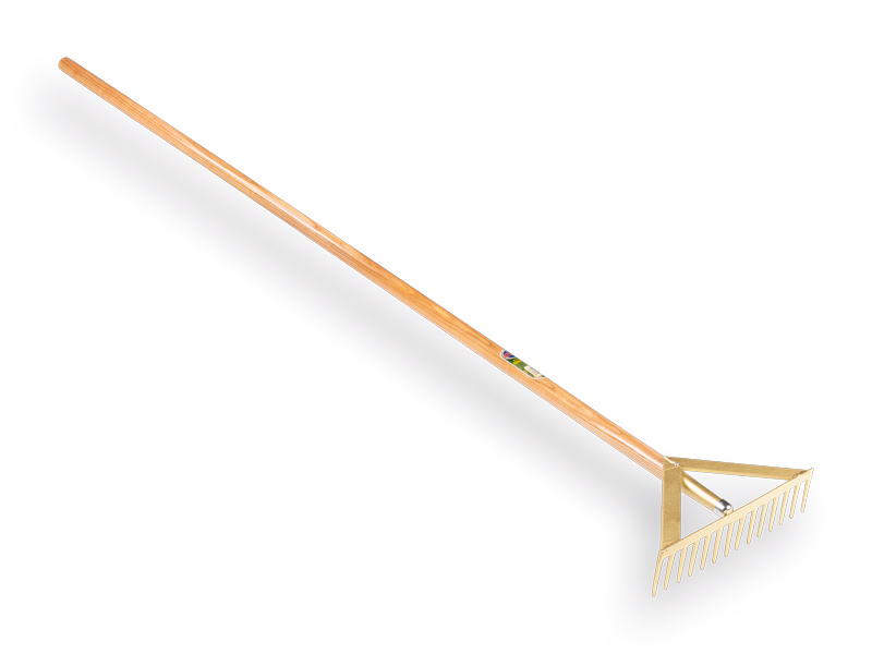 [817114] Asphalt rake OFFNER reinforced, 14 tines with ATLAS handle 170 x 3.4 cm