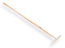Asphalt rake OFFNER 14 tines with ATLAS handle 170 x 3.4 cm
