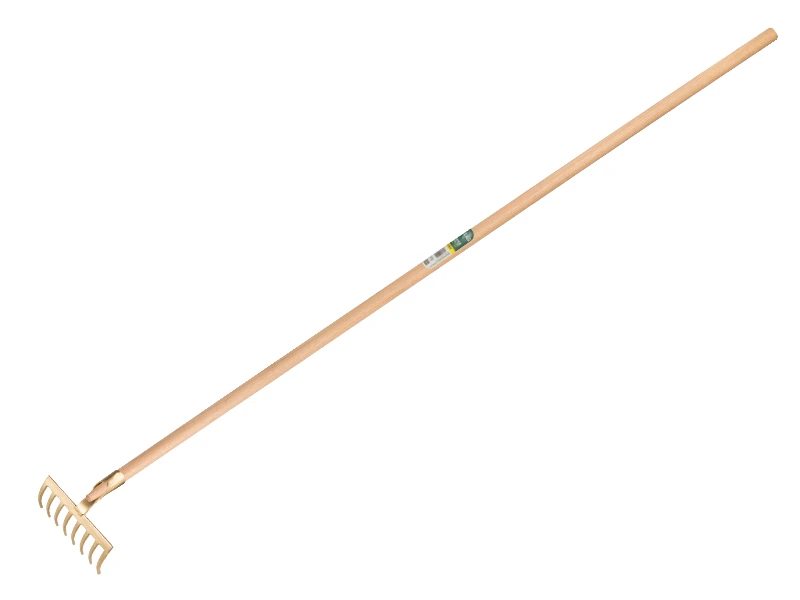 [817228] Gartenrechen OFFNER 8 gebogene Zinken, mit offener Tülle und ATLAS-Stiel 160 x 2,8 cm