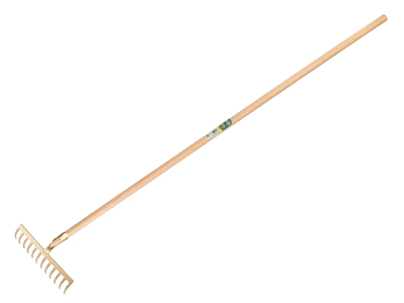 [817232] Râteau de jardin OFFNER 12 dents courbées, avec douille ouverte et manche ATLAS 160 x 2,8 cm