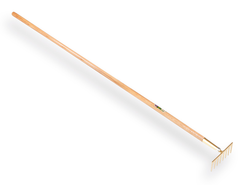 [818108] Râteau de jardin OFFNER 8 dents droites, avec manche ATLAS 170 x 2,8 cm