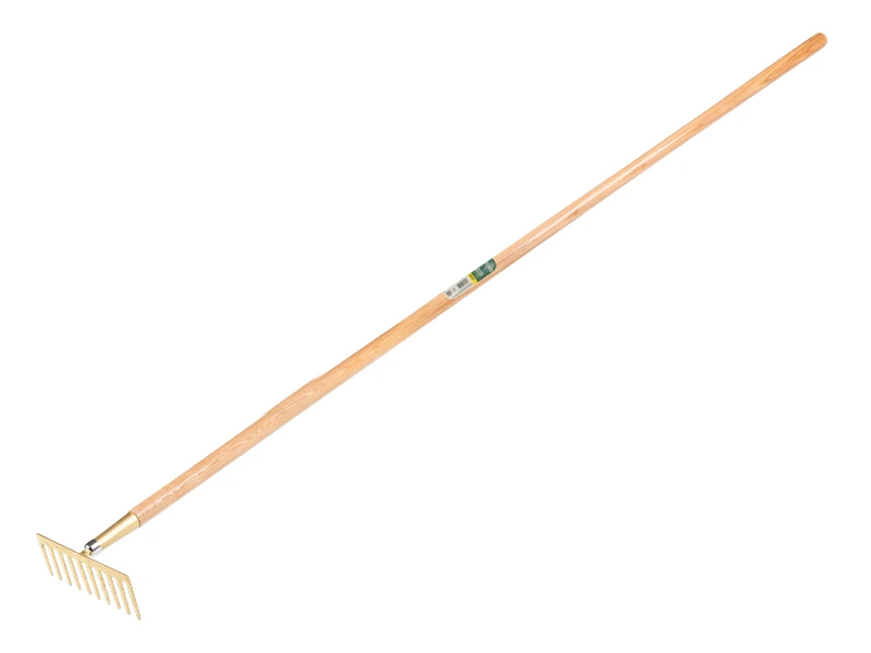 [818110] Râteau de jardin OFFNER 10 dents droites, avec manche ATLAS 170 x 2,8 cm