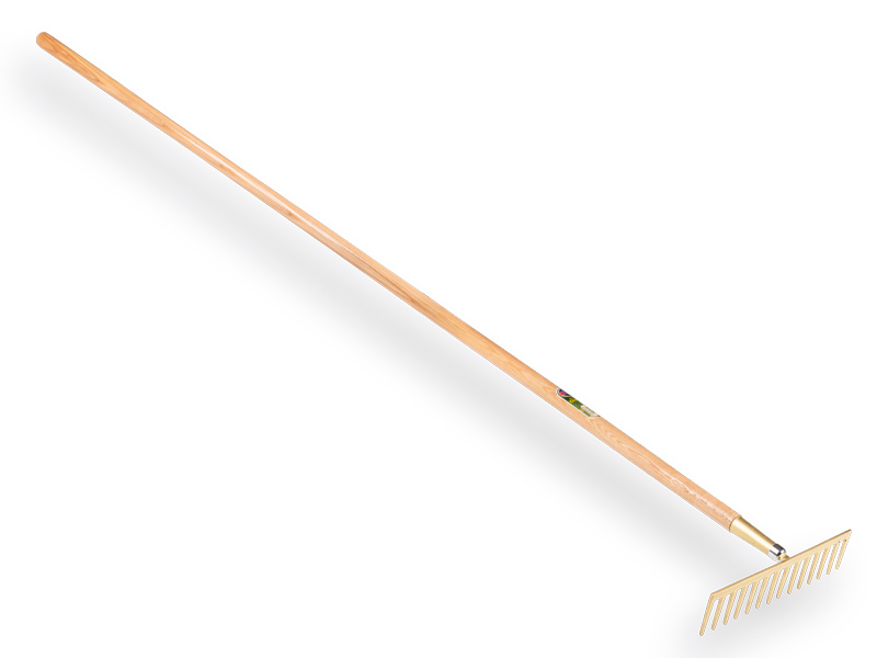[818114] Gartenrechen OFFNER 14 gerade Zinken, mit ATLAS Stiel 170 x 2,8 cm