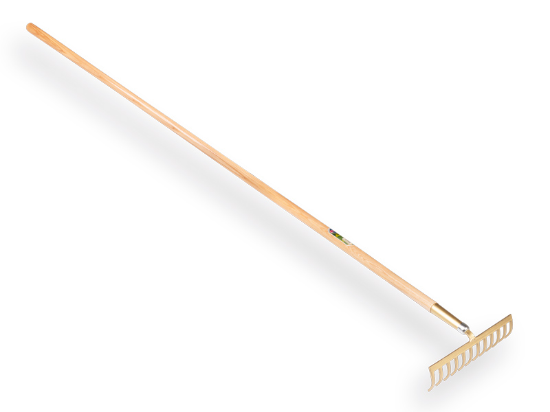 [818320] Gartenrechen OFFNER 12 gebogene Zinken, mit ATLAS Stiel 170 x 2,8 cm