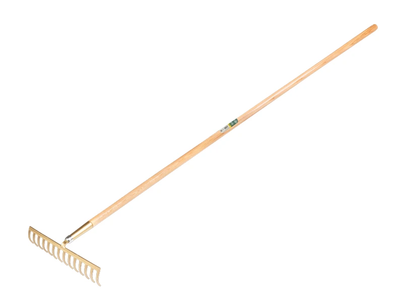[818330] Râteau de jardin OFFNER 14 dents courbées, avec manche ATLAS 170 x 2,8 cm