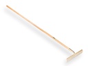 Tuinhark OFFNER 14 gebogen tanden, met ATLAS steel 170 x 2,8 cm