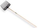 Manure fork ATLAS plastic, finely toothed with ATLAS handle 150 x 2.8 cm