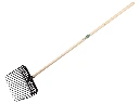 Manure fork ATLAS plastic, finely toothed with ATLAS handle 150 x 2.8 cm
