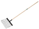 Fourche à fumier ATLAS acier, finement dentée avec manche ATLAS 150 x 2,8 cm